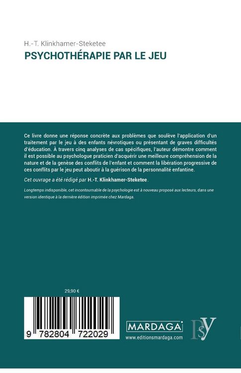 Produktbild: Psychoth&eacute;rapie par le jeu