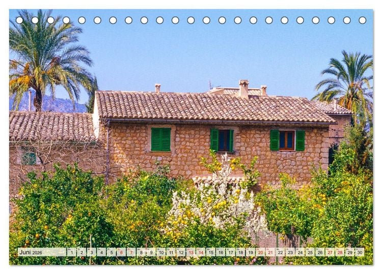 Produktbild: Immer wieder Mallorca (Tischkalender 2026 DIN A5 quer), CALVENDO Monatskalender