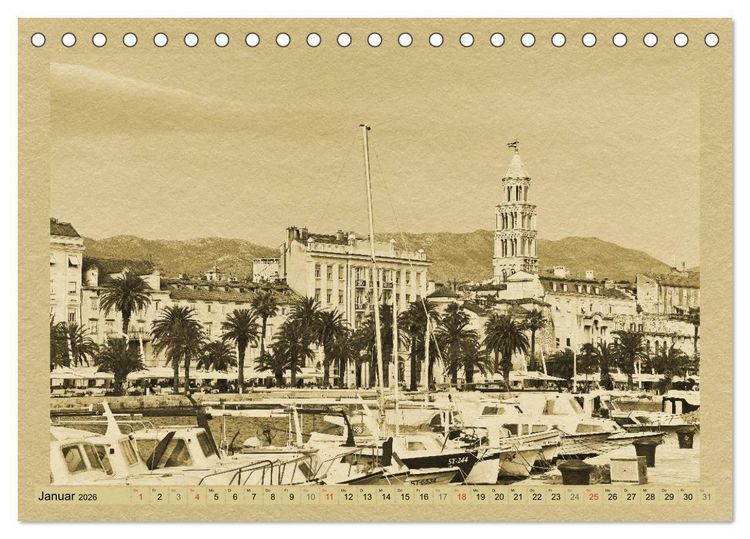 Produktbild: Kroatien (Tischkalender 2026 DIN A5 quer), CALVENDO Monatskalender