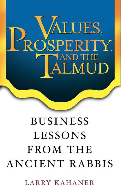 Produktbild: Values, Prosperity, and the Talmud