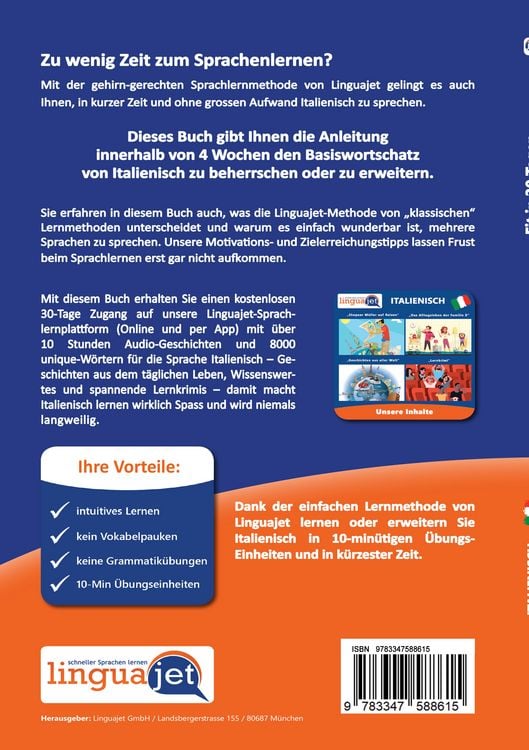 Produktbild: Italienisch lernen - in 30 Tagen zum Basiswortschatz
