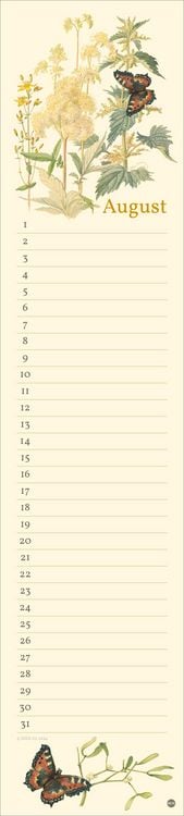 Produktbild: Edith Holden: Geburtstagskalender Langplaner