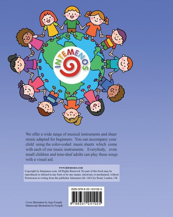 Produktbild: 53 Simple International Songs for Toy Xylophones for Non-Musicians