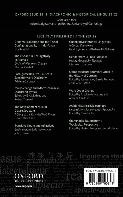 Produktbild: Grammaticalization from a Typological Perspective