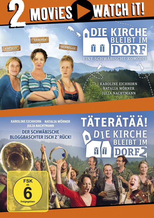 Produktbild: Die Kirche bleibt im Dorf 1+2 [2 DVDs]