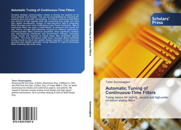 Produktbild: Automatic Tuning of Continuous-Time Filters