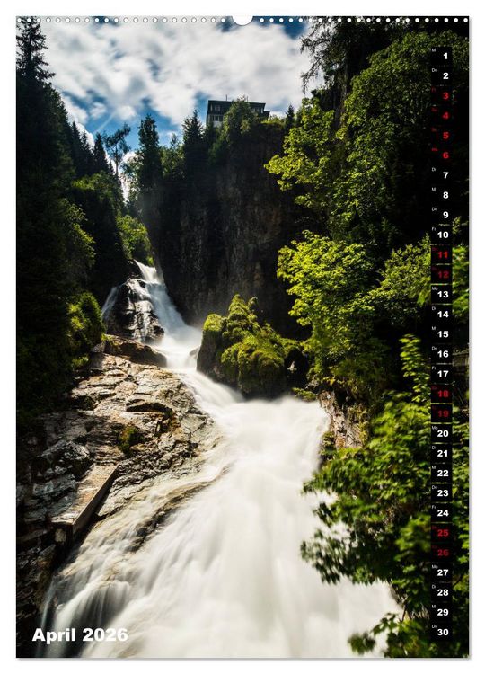 Produktbild: Wasserf&auml;lle. Beindruckende Schauspiele der Natur (Wandkalender 2026 DIN A2 hoch), CALVENDO Monatskalender