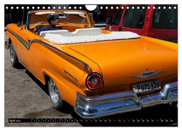 Produktbild: Auto-Legenden Ford Fairlane 500 (Wandkalender 2025 DIN A4 quer), CALVENDO Monatskalender