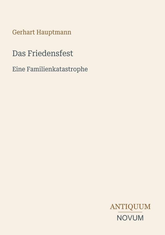Produktbild: Das Friedensfest