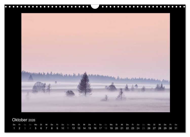 Produktbild: Hohes Venn und Ardennen (Wandkalender 2026 DIN A3 quer), CALVENDO Monatskalender