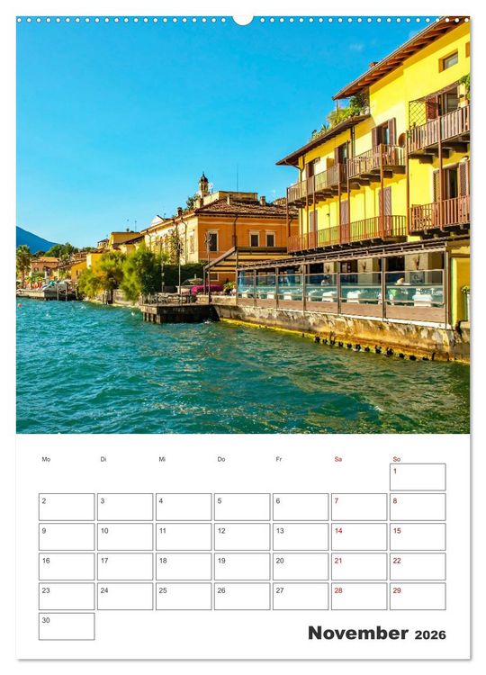 Produktbild: Limone sul Garda - Urlaubsplaner (Wandkalender 2026 DIN A2 hoch), CALVENDO Monatskalender