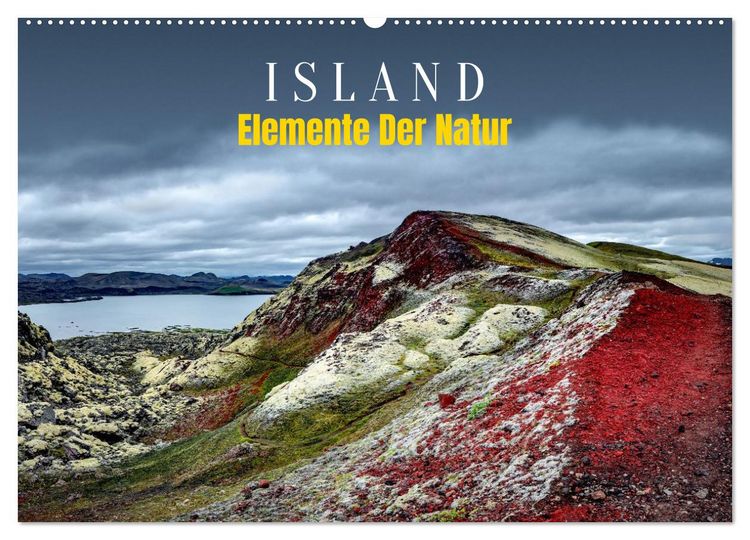Produktbild: Island - Elemente der Natur (Wandkalender 2026 DIN A2 quer), CALVENDO Monatskalender
