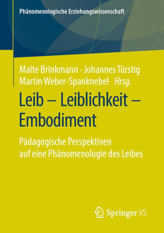 Produktbild: Leib &ndash; Leiblichkeit &ndash; Embodiment