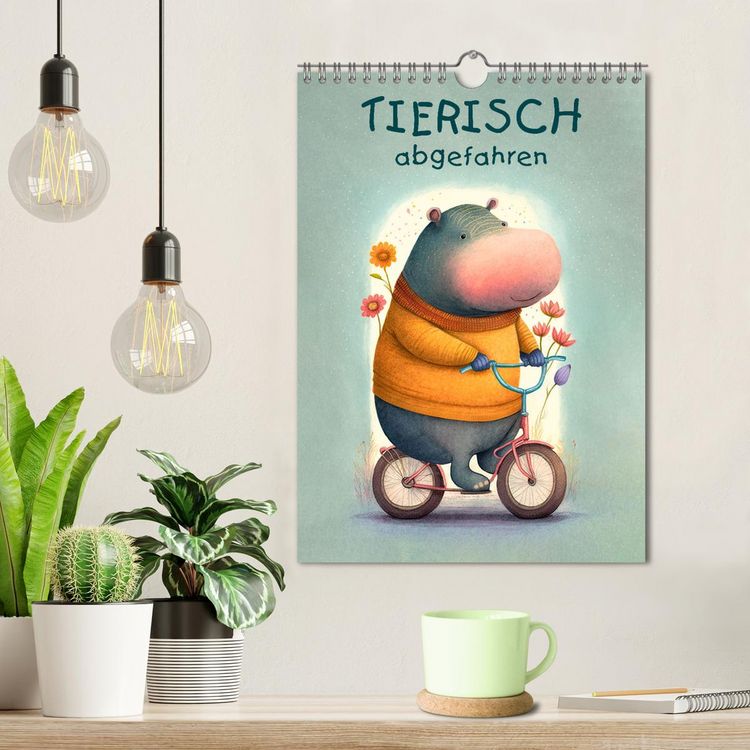 Produktbild: Tierisch abgefahren (Wandkalender 2026 DIN A4 hoch), CALVENDO Monatskalender