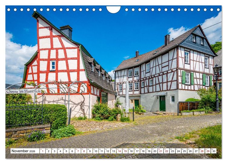 Produktbild: Herrstein - Perle des Hunsr&uuml;cks (Wandkalender 2026 DIN A4 quer), CALVENDO Monatskalender