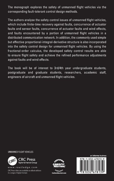 Produktbild: Refined Safety Control of Unmanned Flight Vehicles via Fractional-Order Calculus
