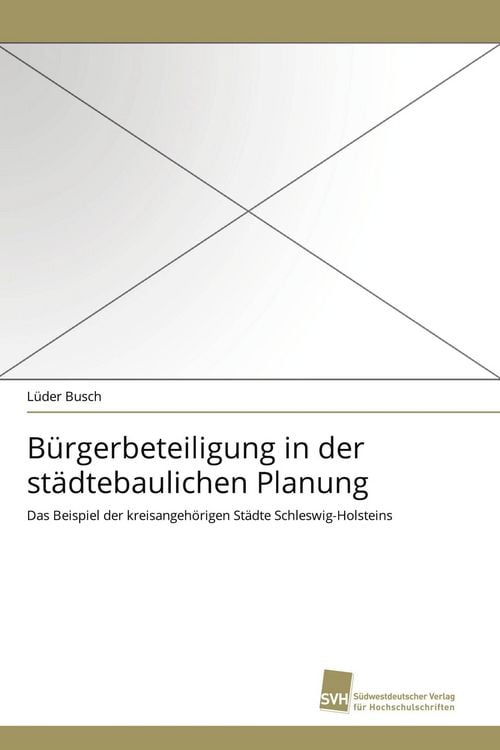 Produktbild: B&uuml;rgerbeteiligung in der st&auml;dtebaulichen Planung