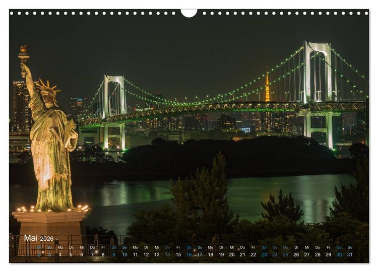Produktbild: Japan - Im Land der aufgehenden Sonne (Wandkalender 2026 DIN A3 quer), CALVENDO Monatskalender