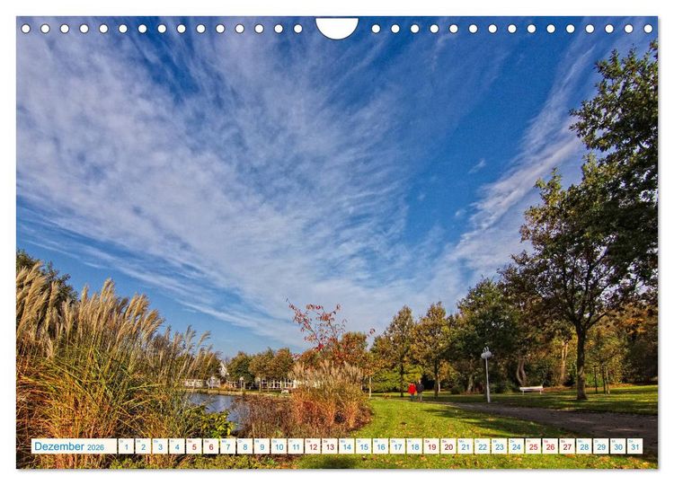 Produktbild: Cuxhaven, Landschaften zwischen K&uuml;ste und Heide (Wandkalender 2026 DIN A4 quer), CALVENDO Monatskalender