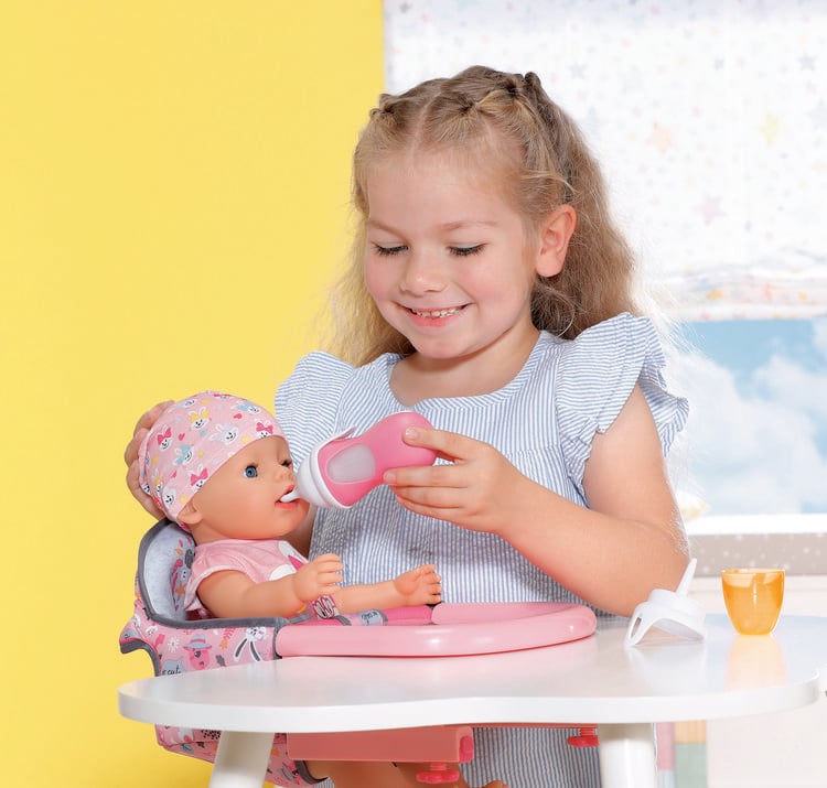 Produktbild: BABY born Interactive Flasche und L&ouml;ffel 43cm