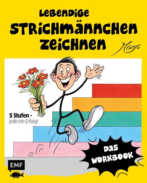 Produktbild: Lebendige Strichm&auml;nnchen zeichnen &ndash; Das Workbook