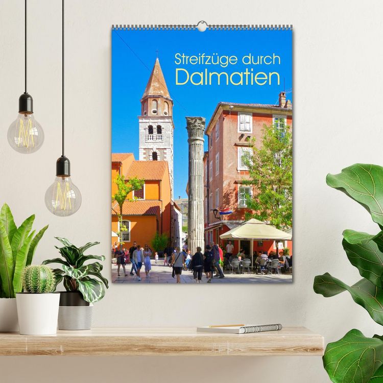 Produktbild: Streifz&uuml;ge durch Dalmatien (Wandkalender 2026 DIN A2 hoch), CALVENDO Monatskalender