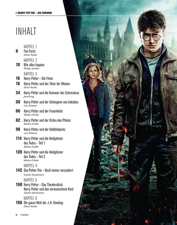 Produktbild: Cinema pr&auml;sentiert: Harry Potter - Die Chronik (Erweiterte Neuausgabe)