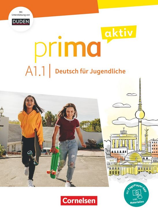 Produktbild: Prima aktiv - Deutsch f&uuml;r Jugendliche - Allgemeine Ausgabe - A1: Band 1