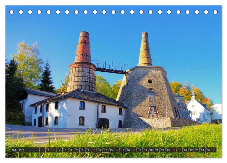 Produktbild: Erzgebirge - Reiches kulturelles Erbe und erholsame Natur (Tischkalender 2026 DIN A5 quer), CALVENDO Monatskalender