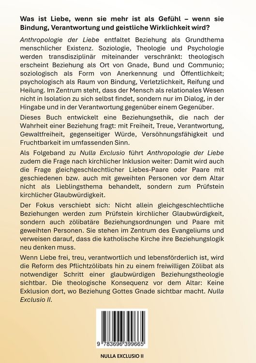 Produktbild: Anthropologie der Liebe