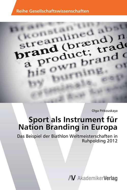 Produktbild: Sport als Instrument f&uuml;r Nation Branding in Europa