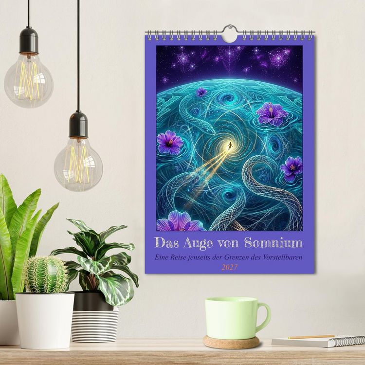 Produktbild: Das Auge von Somnium (Wandkalender 2027 DIN A4 hoch), CALVENDO Monatskalender