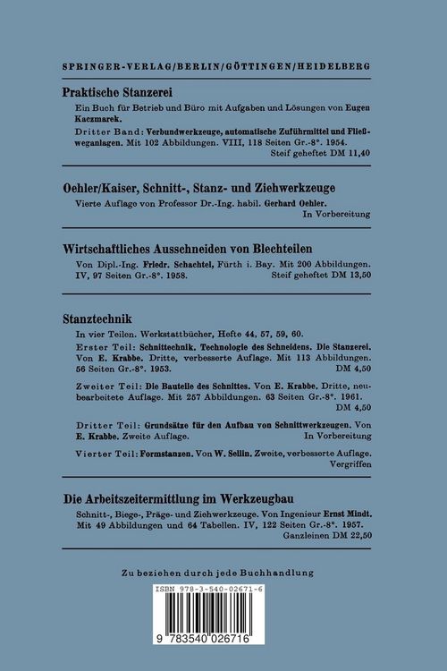 Produktbild: Wirtschaftliche Stanztechnik