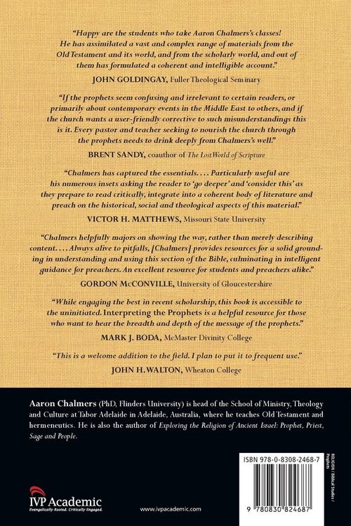 Produktbild: Interpreting the Prophets
