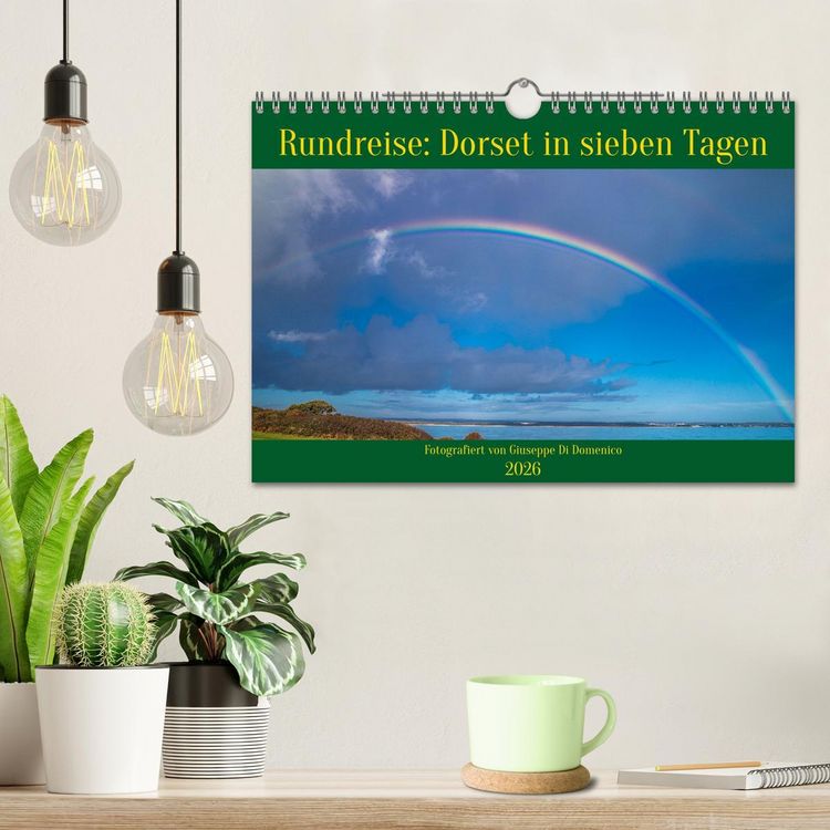 Produktbild: Rundreise: Dorset in sieben Tagen (Wandkalender 2026 DIN A4 quer), CALVENDO Monatskalender
