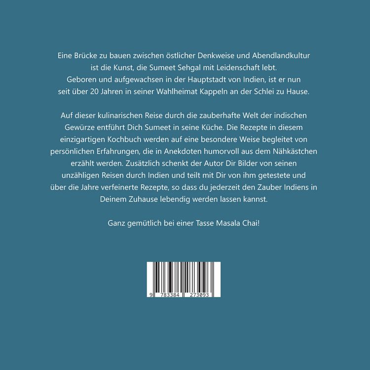 Produktbild: Ganesha wird nicht satt! Kochbuch mit indischen Rezepten und Anekdoten.
