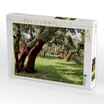 Produktbild: CALVENDO Puzzle Lichter Korkeichenwald auf Sardinien | 1000 Teile Lege-Gr&ouml;&szlig;e 64x48cm Foto-Puzzle f&uuml;r gl&uuml;ckliche Stunden