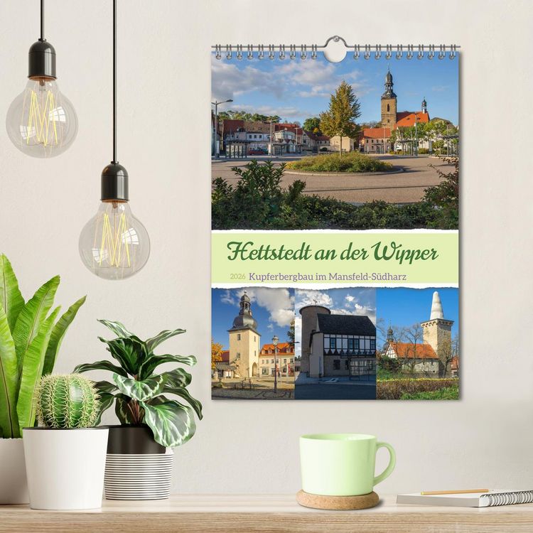 Produktbild: Die Stadt Hettstedt (Wandkalender 2026 DIN A4 hoch), CALVENDO Monatskalender