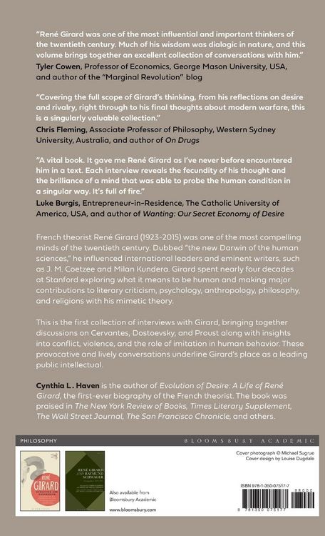 Produktbild: Conversations with Ren&eacute; Girard