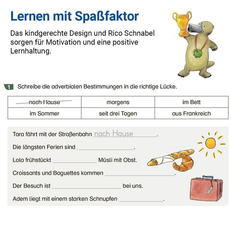 Produktbild: Grammatik mit Rico Schnabel, Klasse 5