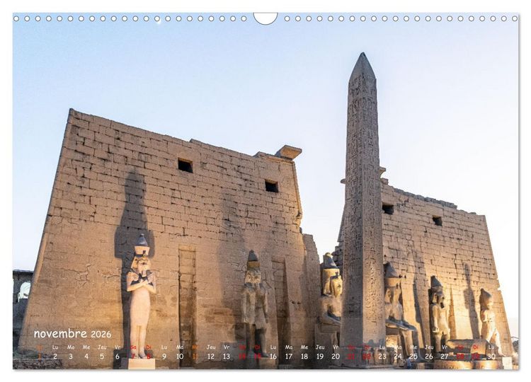 Produktbild: &Eacute;gypte, sur les rives du Nil (Calendrier mural 2026 DIN A3 vertical), CALVENDO calendrier mensuel