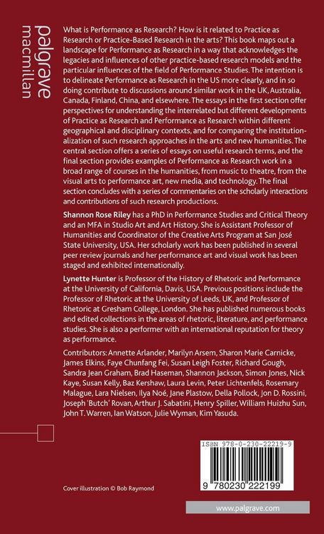 Produktbild: Mapping Landscapes for Performance as Research