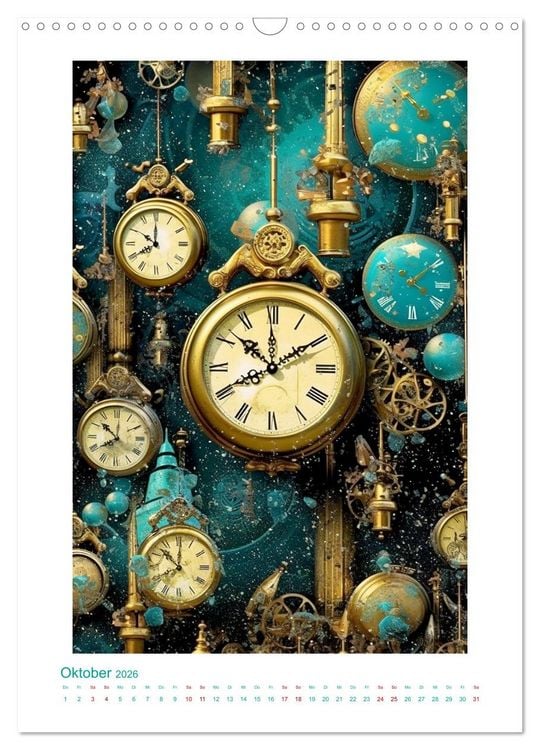 Produktbild: Farbensinfonie (Wandkalender 2026 DIN A3 hoch), CALVENDO Monatskalender
