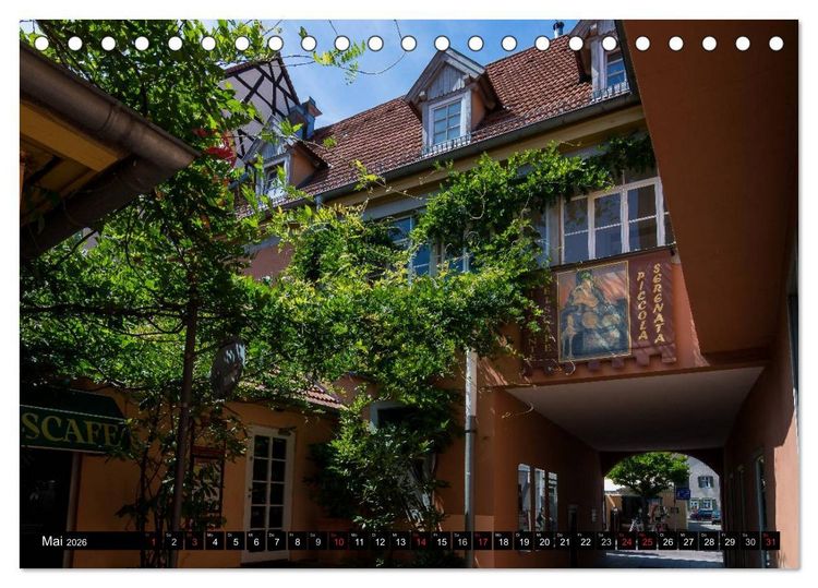 Produktbild: Schwetzinger Stadtansichten (Tischkalender 2026 DIN A5 quer), CALVENDO Monatskalender