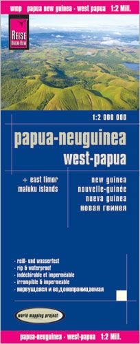 Produktbild: Reise Know-How Landkarte Papua-Neuguinea, Indonesien: West-Papua, Molukken (1:2.000.000)