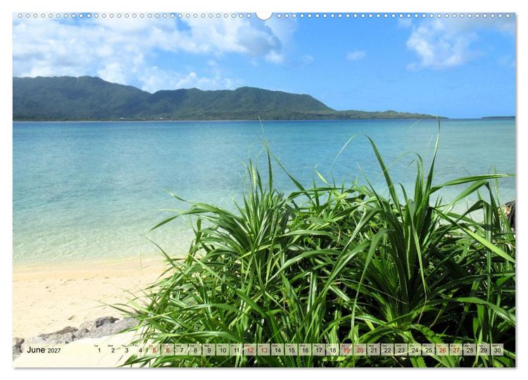 Produktbild: Okinawa Islands (High Quality Premium Wall Calendar 2027 DIN A2 landscape),CALVENDO 12 Month Wall Calendar