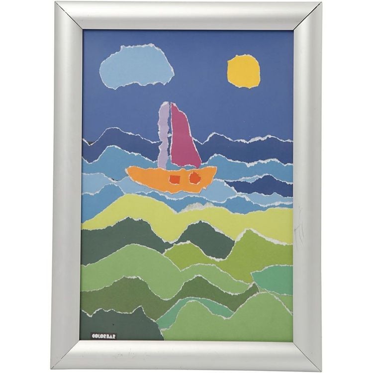Produktbild: Creativ Company Klickrahmen, Aluminium Bilder Rahmen A4, Blatt 210x297 mm