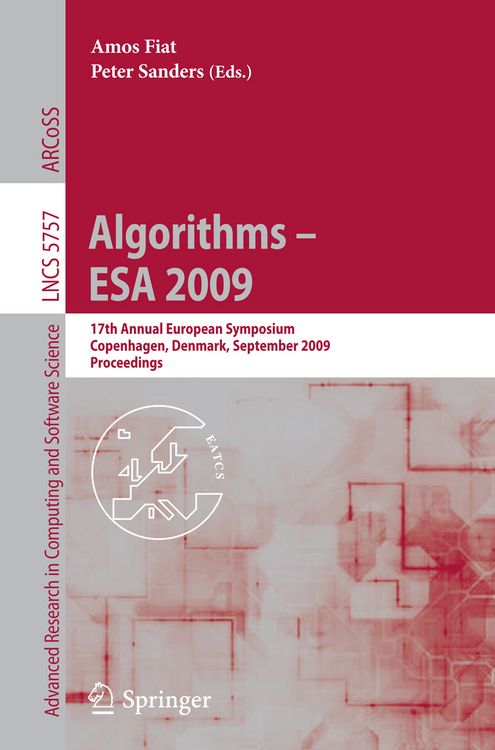 Produktbild: Algorithms - ESA 2009