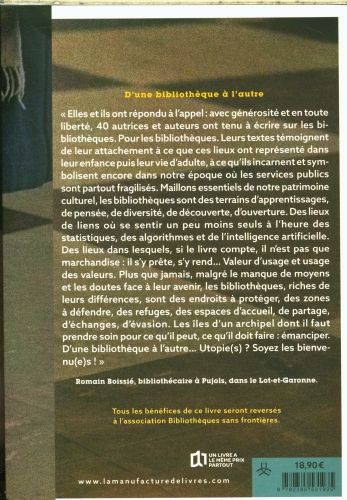 Produktbild: D'une biblioth&egrave;que &agrave; l'autre