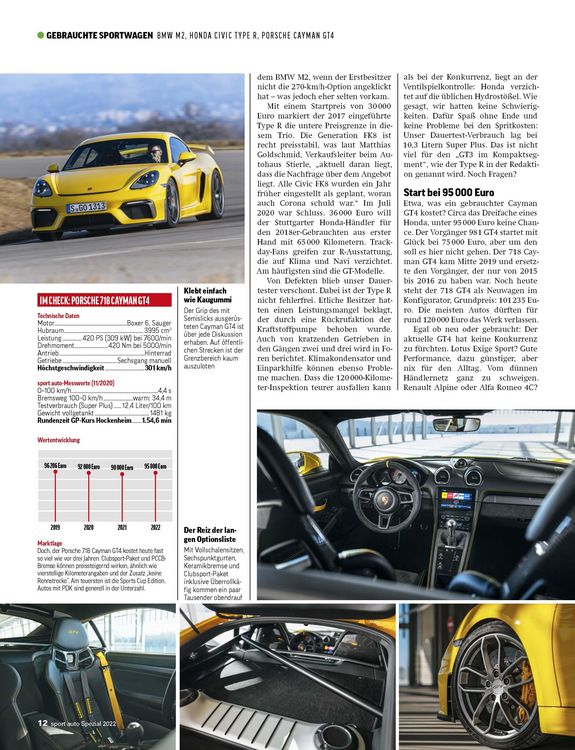 Produktbild: sport auto Spezial - Gebrauchte Sportwagen